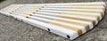 Boat Gangway 2.5m - wooden passerelle -  white/brown
