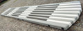 Boat Gangway 2.5m - wooden passerelle -  grey/white 