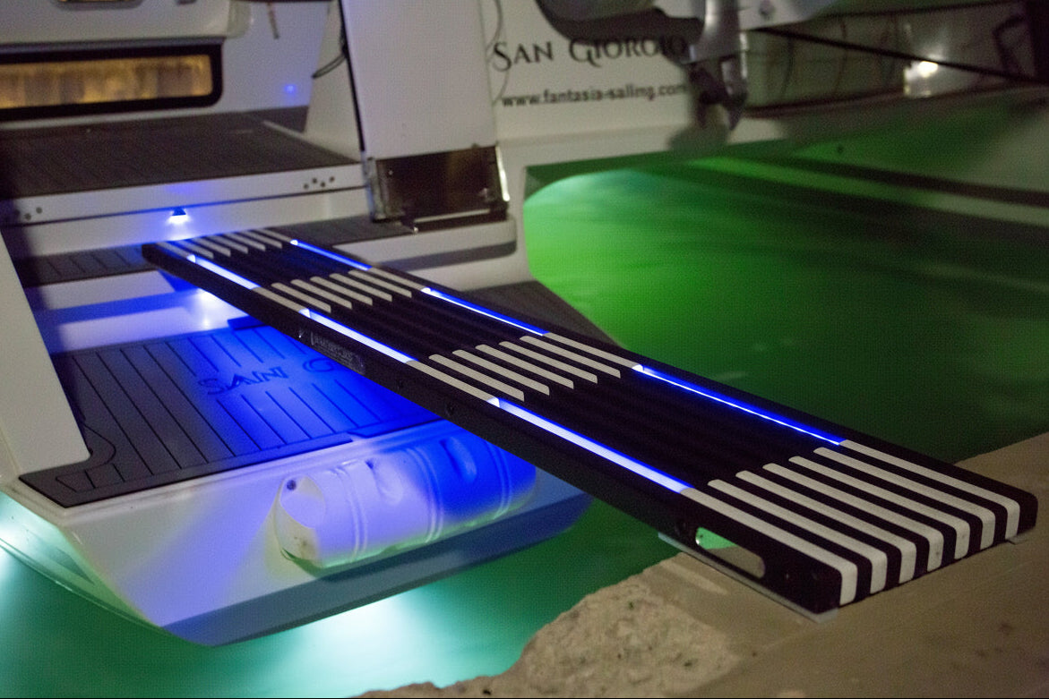 LED Lighting for Wooden Gangways