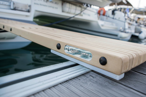Classic Gangway – Handcrafted Wooden Gangway for Yachts