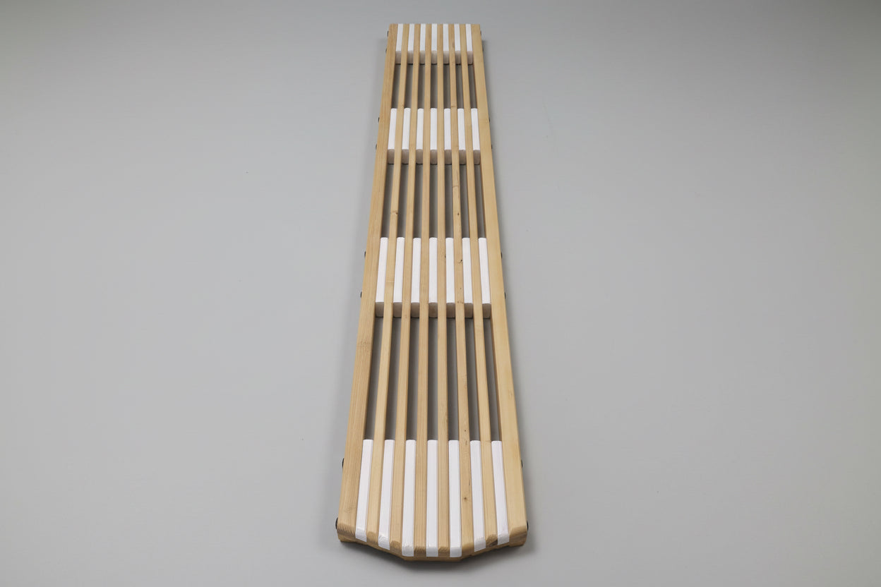 Executive Gangway – Wooden Gangway for Yachts Brown/White